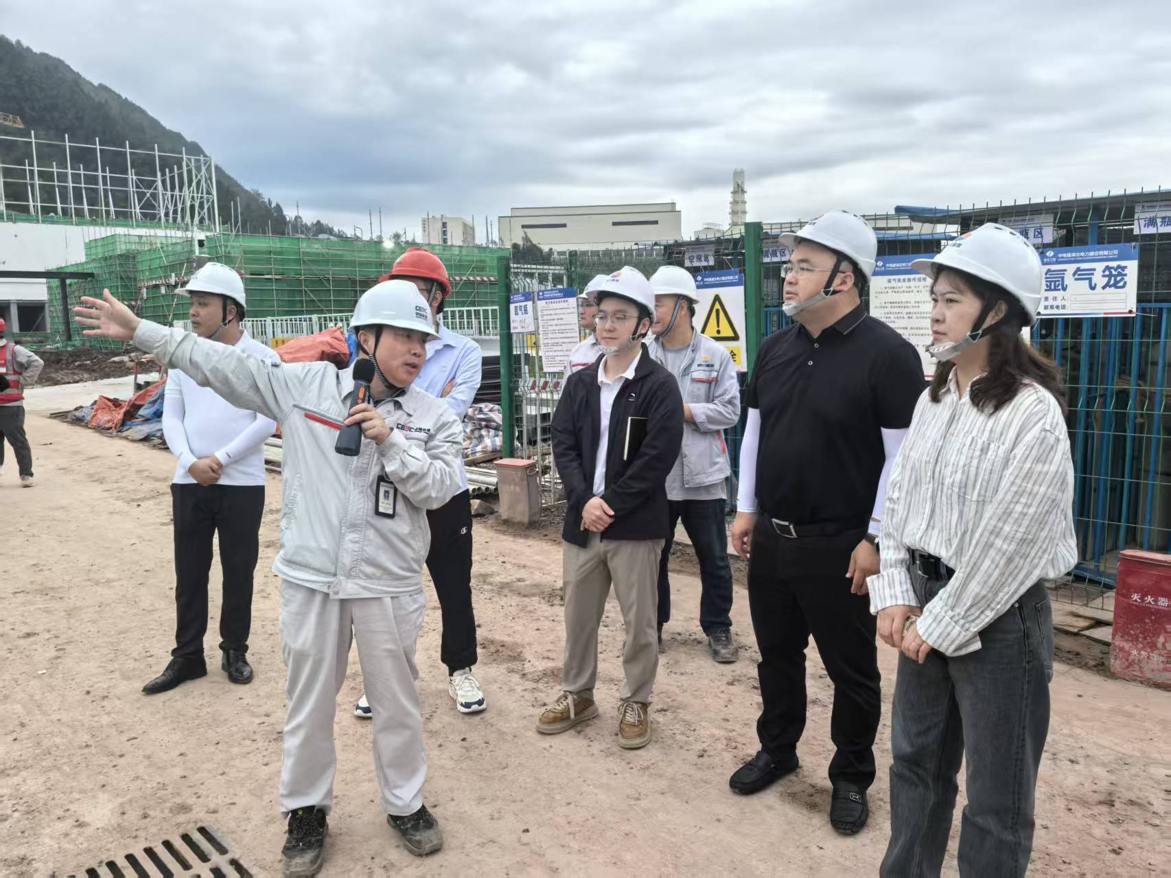 四川能投发展建设对标先进学经验 赋能兴文燃机发电项目开好局